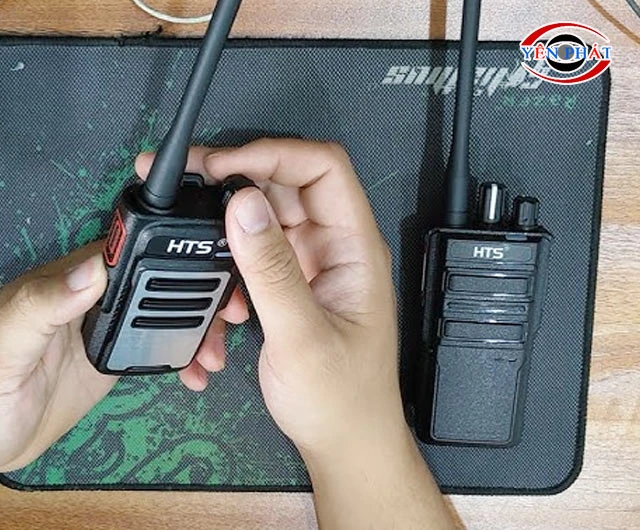 Cách dùng bộ đàm HTS Bền, Ổn Định