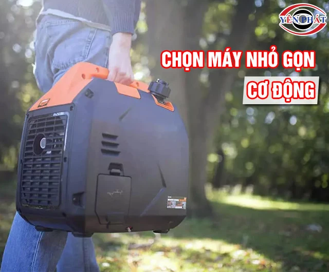 Chọn máy phát điện cắm trại