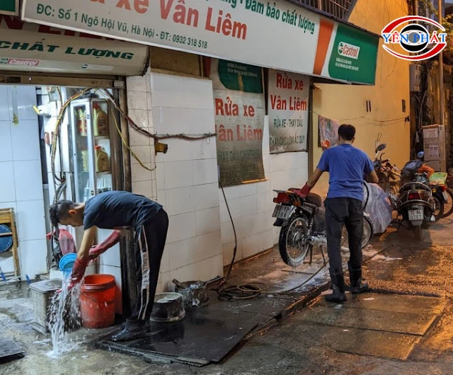 Rửa xe Vân Liêm