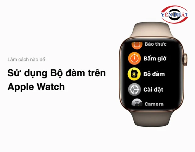 sử dụng Bộ đàm trên Apple Watch