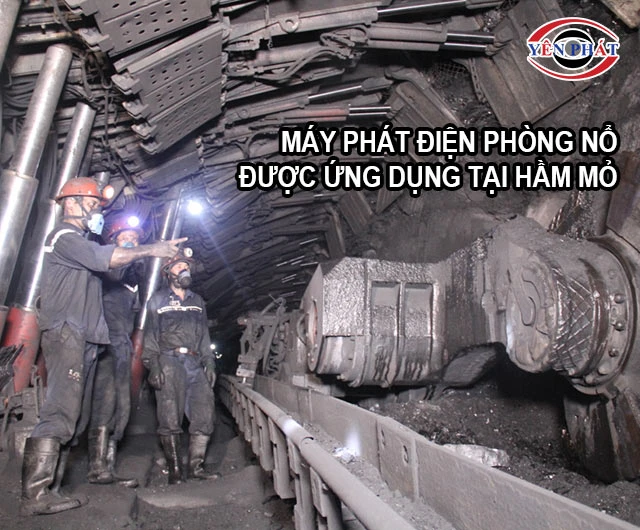 Ứng dụng của máy phát điện phòng nổ