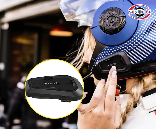Bộ đàm gắn nón bảo hiểm Cardo PackTalk Spirit