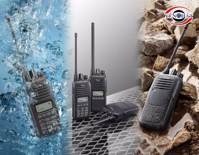 bộ đàm Icom siêu bền bỉ