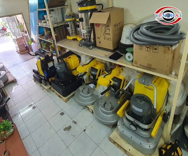 Máy mài sàn cũ mua ở đâu?
