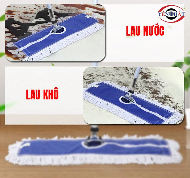 Giẻ lau hút nước và lau khô dễ dàng