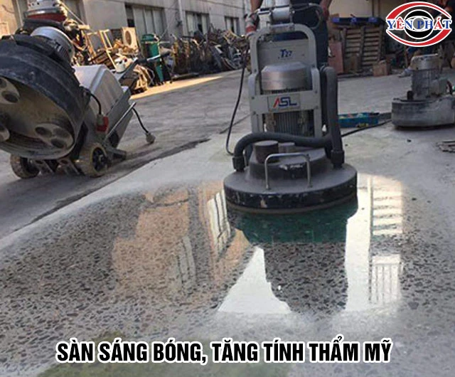 Lợi ích máy mài sàn bê tông