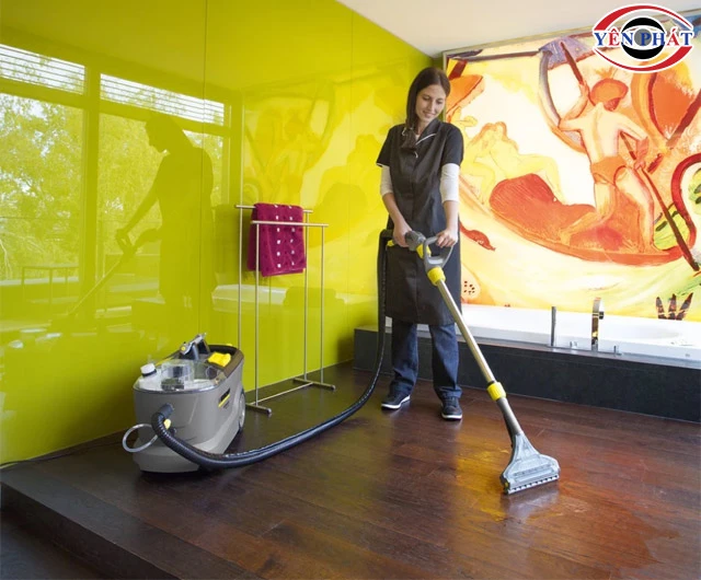 Cách dùng máy giặt thảm Karcher Puzzi 10/1