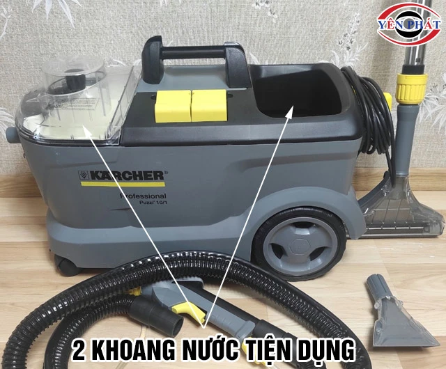 Thùng nước máy giặt thảm Karcher Puzzi 10/1