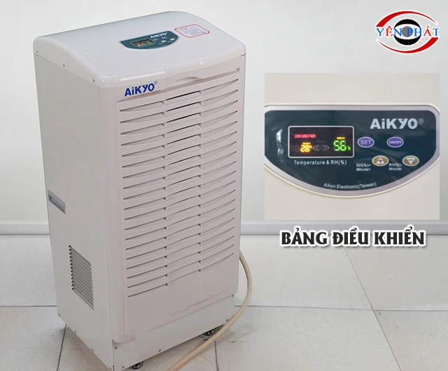 Cách dùng máy hút ẩm AIKYO AD-1500B hiệu quả