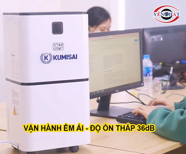 vận hành êm ái, độ ồn thấp