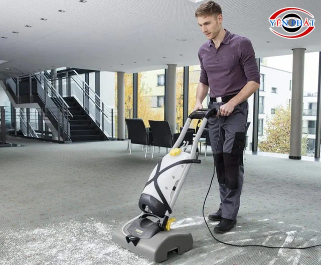 Giao diện máy giặt thảm phun hút Karcher BRS 43/500 C