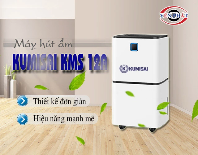 Máy hút ẩm cao cấp Kumisai KMS 12A