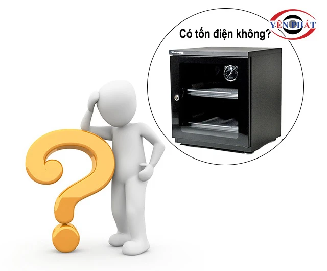 tủ hút ẩm Wonderful AD-068 có tốn điện không