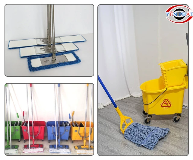 Các loại cây lau nhà công nghiệp 