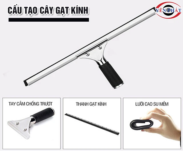 Cấu tạo cây gạt kính