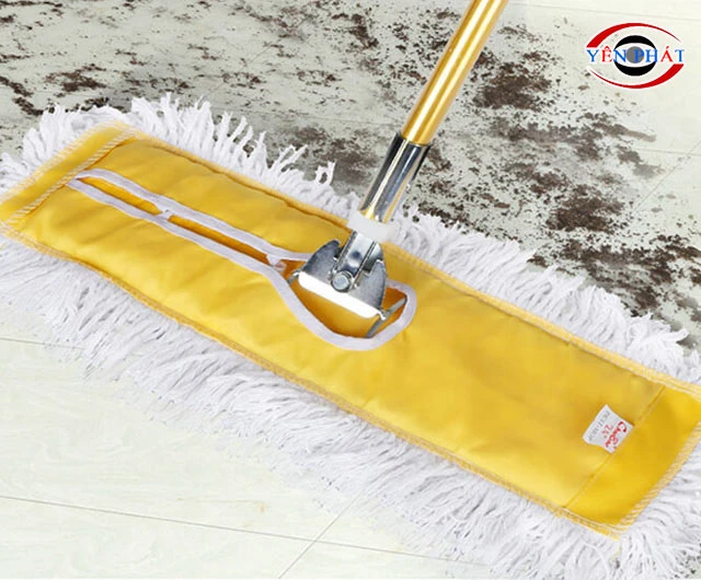 Đầu lau sạch, thấm hút tốt