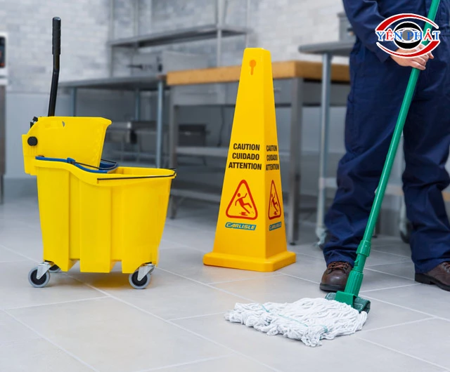 Cây lau nhà công nghiệp được ứng dụng rộng rãi