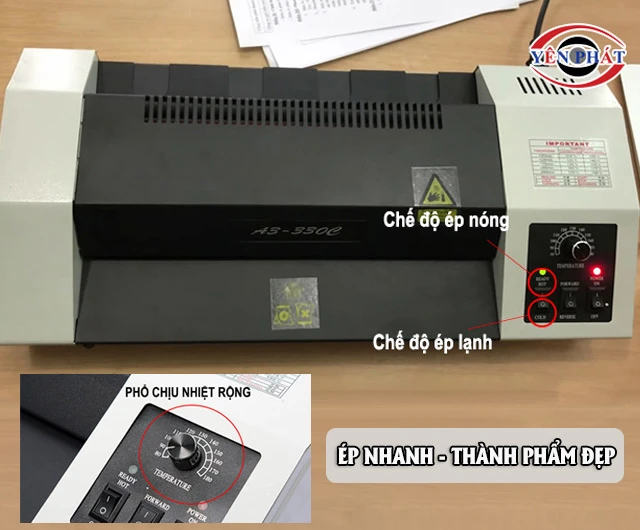 Máy ép plastic chính hãng A3 YT300E