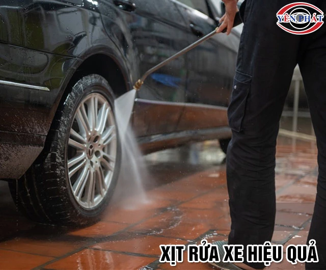 Ứng dụng máy rửa xe Kungfu KF 2.2kw