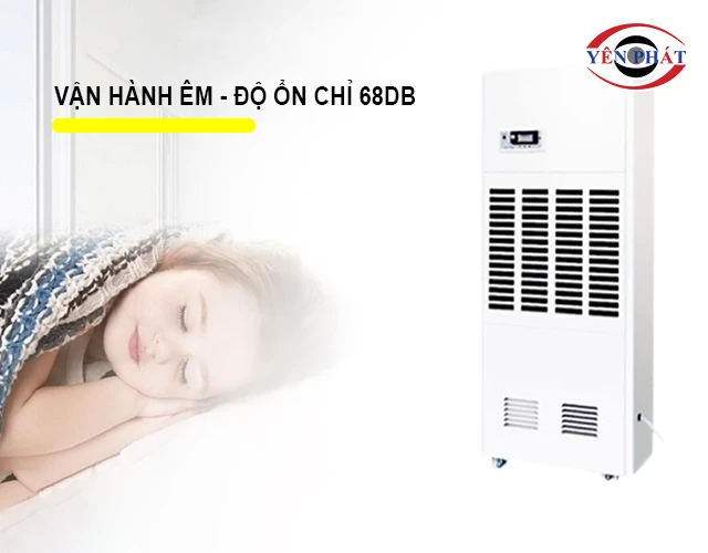 độ ồn thấp, vận hành êm ái