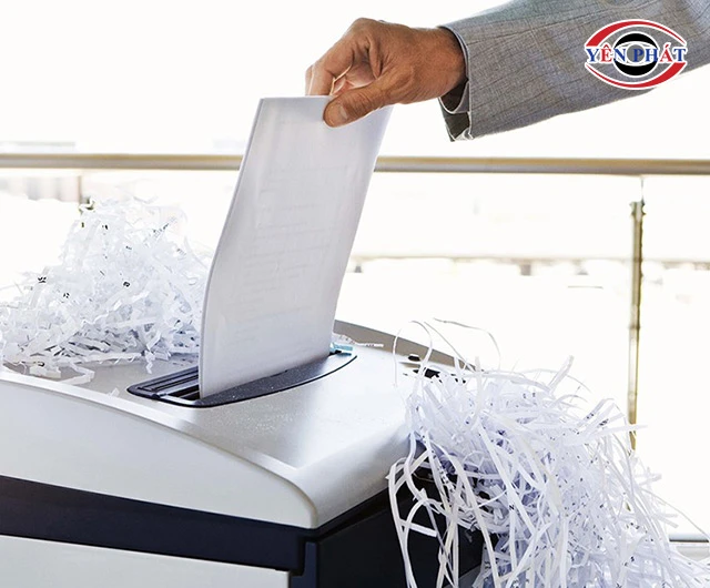 Máy huỷ tài liệu là gì?