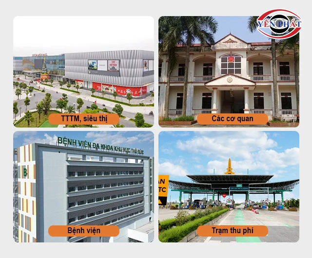 ứng dụng của Barrier cần thẳng B6