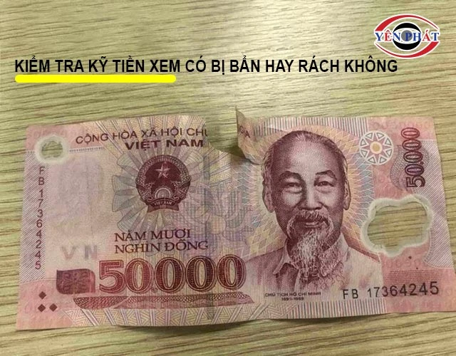 kiểm tra tiền