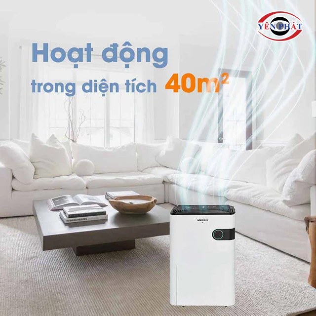 ứng dụng cho diện tích 40m2