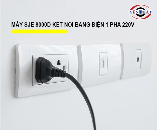 Dùng điện 1 pha 220V dễ kết nối