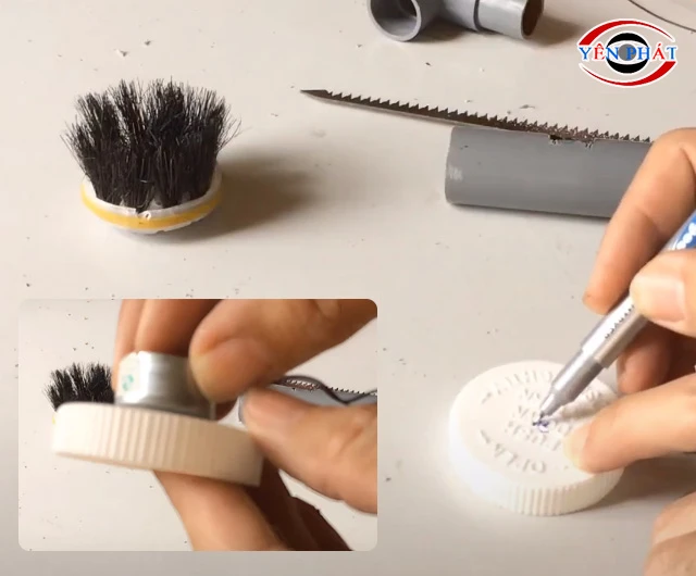 Hoàn thiện chế máy đánh giày