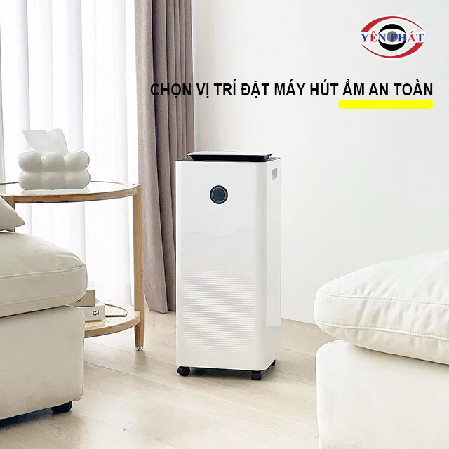 chọn ví trí đặt máy hút ẩm