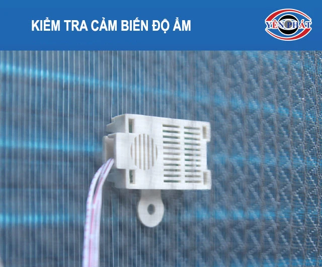 kiểm tra cảm biến độ ẩm