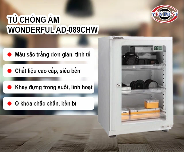 ưu điểm của tủ chống ẩm Wonderful AD-089CHW