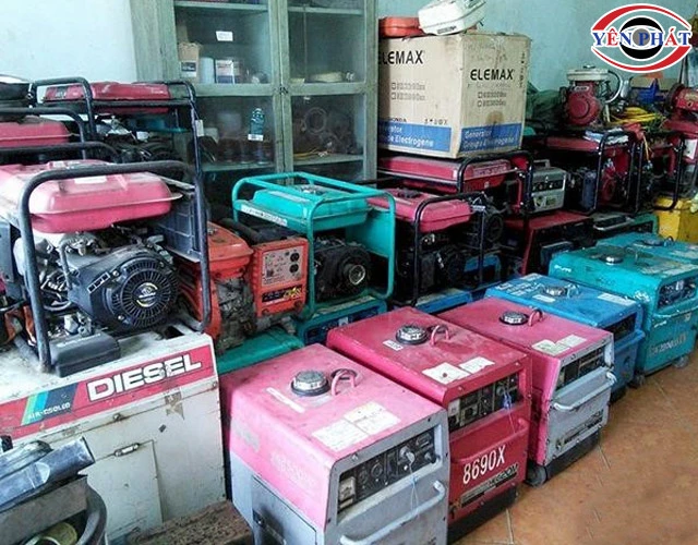 Điêm máy phát điện cũ Cần Thơ