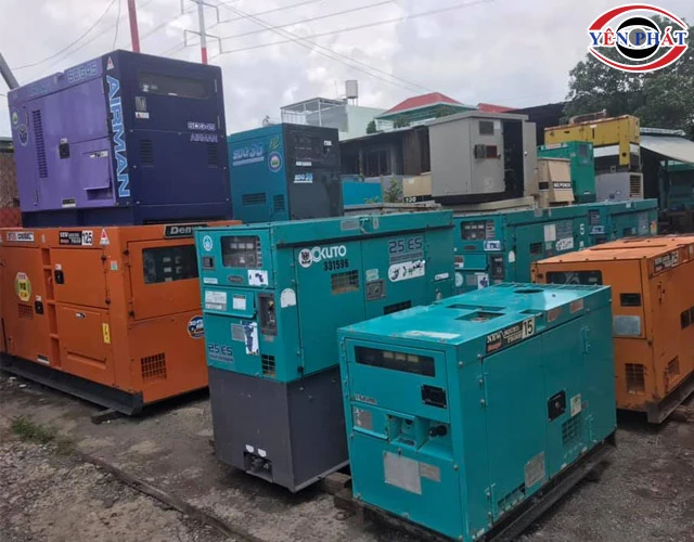 Mua bán máy phát điện cũ Cần Thơ