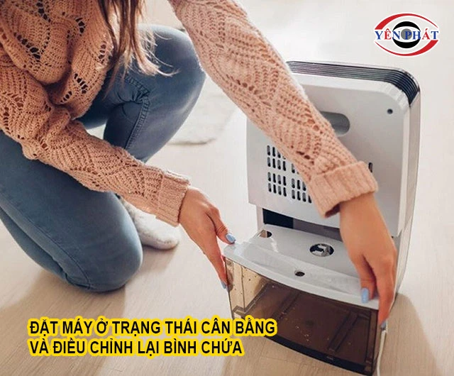 đặt lại máy hút ẩm