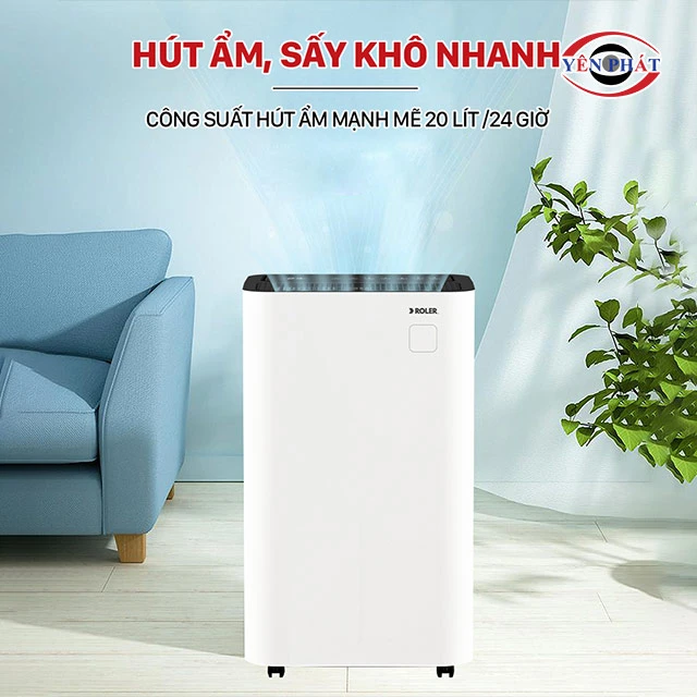 tính năng hút ẩm, sấy khô