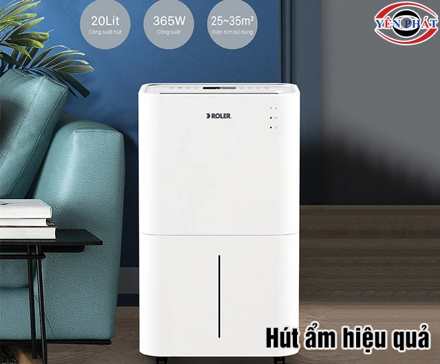 Máy hút ẩm Roler RD 1112 hiệu quả
