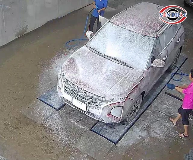 Bãi rửa xe Mạnh Cường 