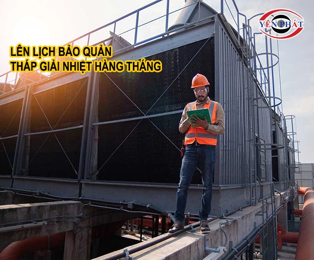 lên lịch bảo quản hàng tháng