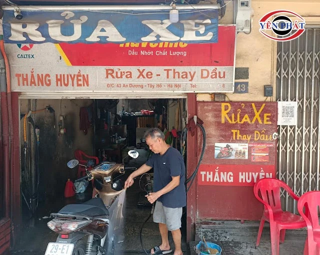 Rửa xe Đông Sơn 