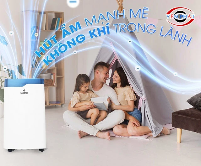 Địa chỉ mua máy hút ẩm Kosmen