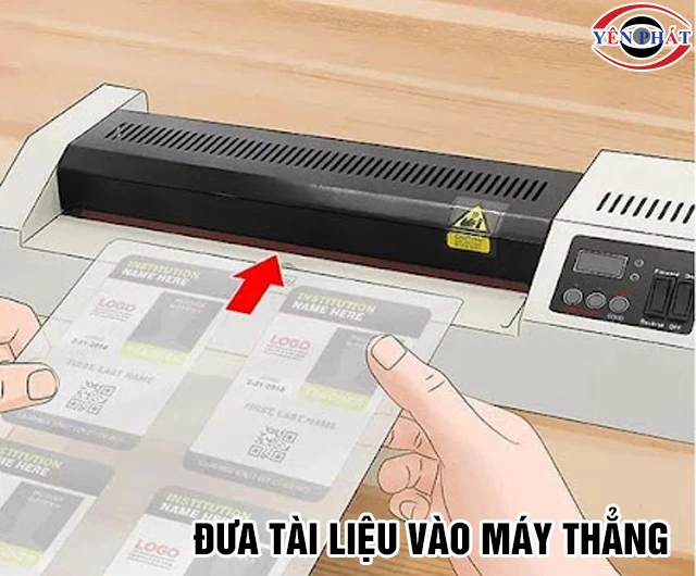 Cách dùng máy ép Plastic Laminator