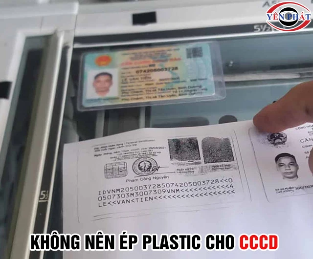 Có nên ép plastic cccd