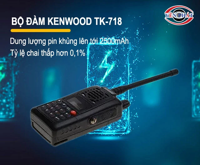 Bộ đàm cao cấp Kenwood TK-718