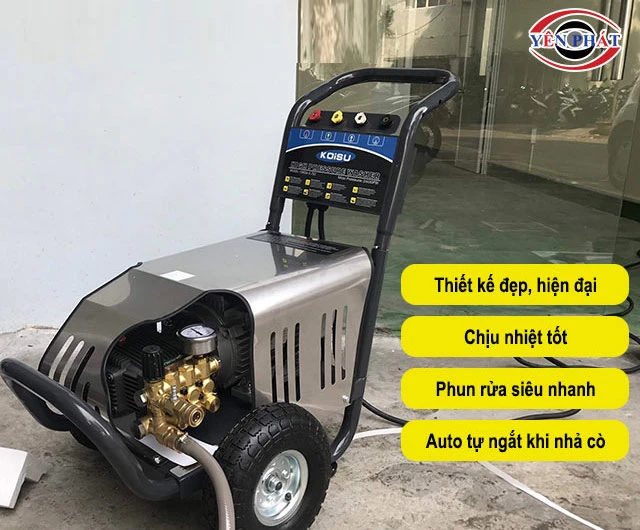 Máy rửa xe 180 bar Kouritsu 15M26-3.7S2