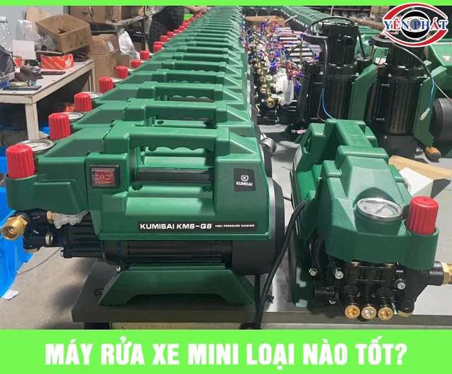 Máy rửa xe mini loại nào tốt nhất? Top 11 Loại "Nên Mua"