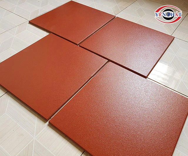 gạch đỏ lát sân