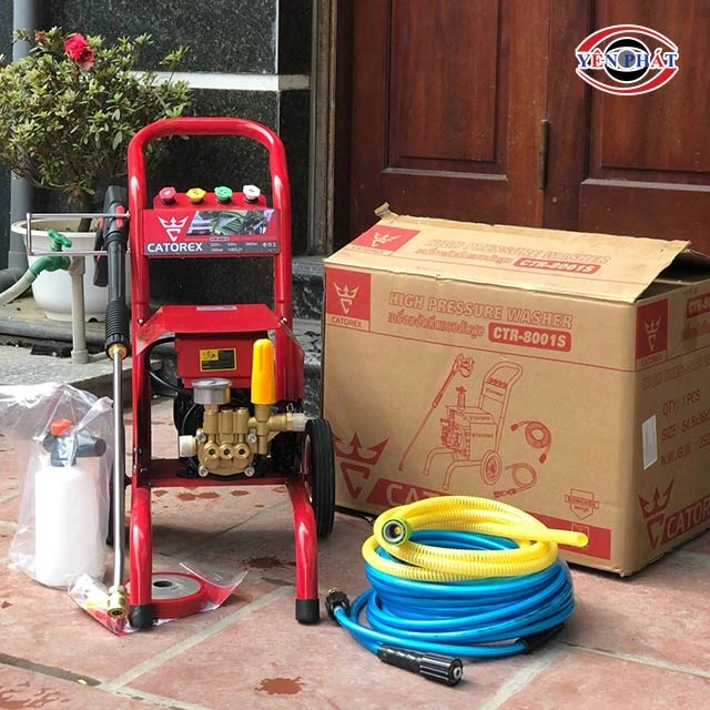 Máy rửa xe Catorex: Xịt rửa sạch, Tiện ích, Bền bỉ