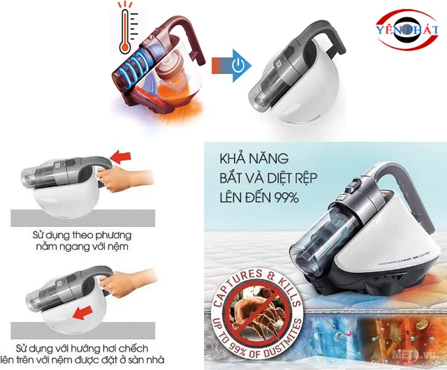 Máy hút bụi Sharp EC - HX100V-S